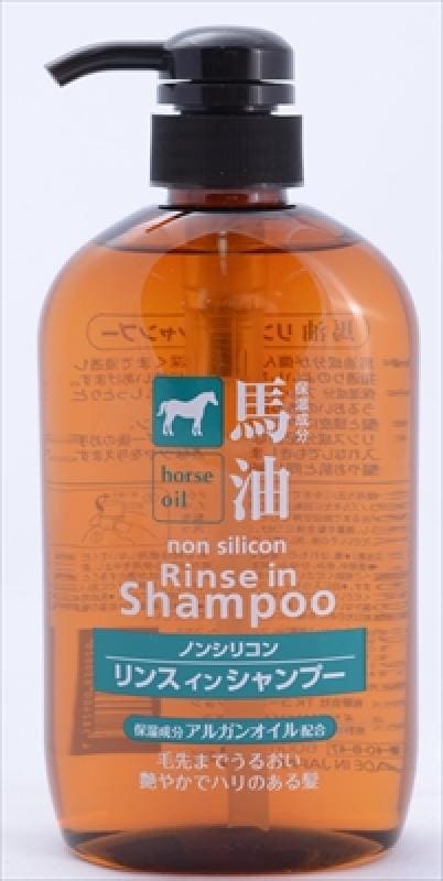 【メーカー/問屋直送品】コスメＳ　馬油リンスインシャンプー６００ＭＬ*16点セット