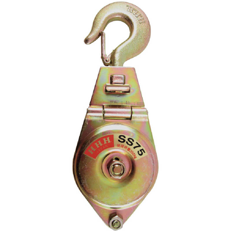 スリーエッチ　シンプルスナッチ フック型75mm　SS75