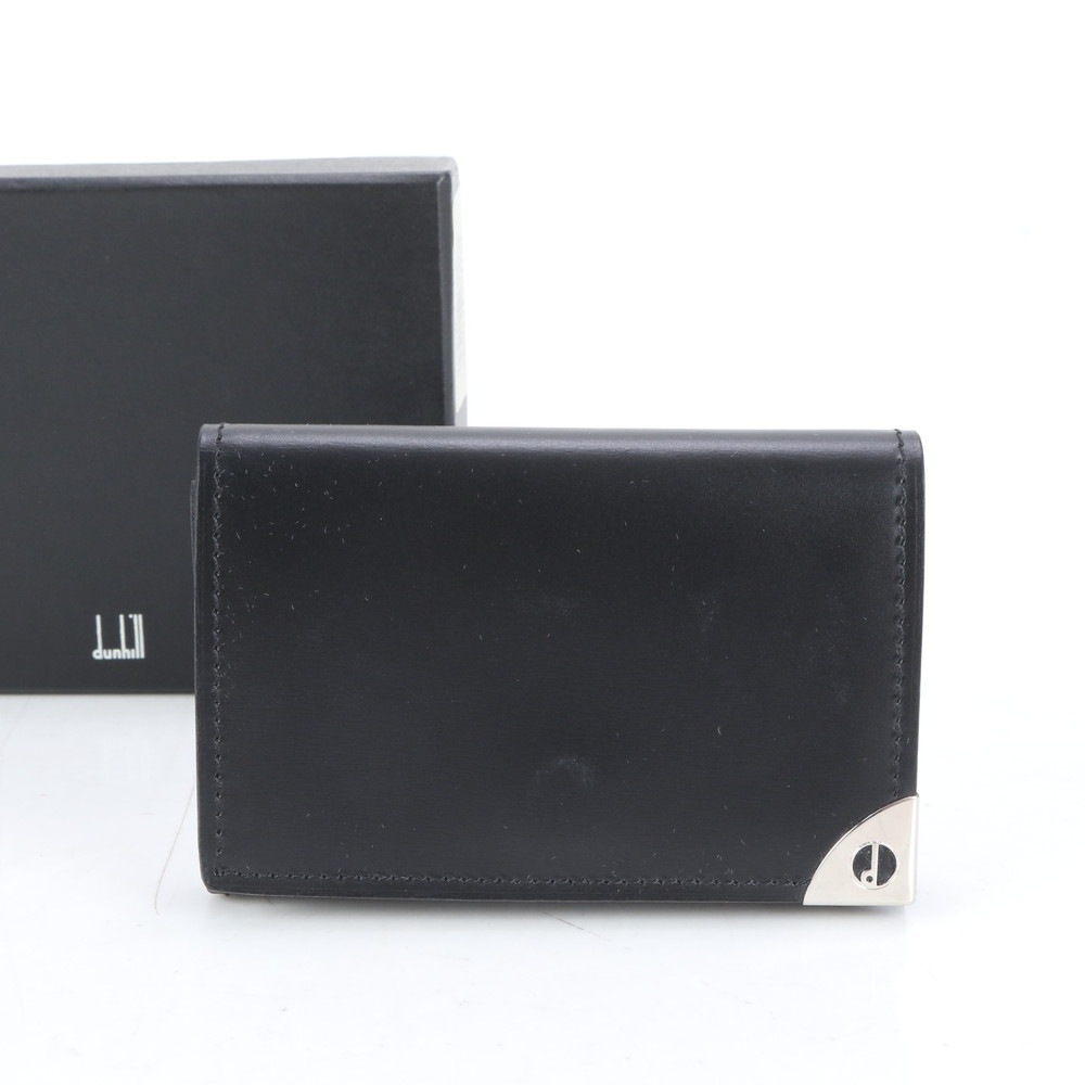 極美品 WN5000A レザー キーケース 4連 6連 キーリング 本革 ブラック 黒 メンズ EUM CP22-7 中古