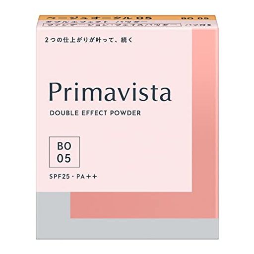 プリマヴィスタ ダブルエフェクト パウダー ベージュオークル05 SPF 25 PA++パウダーファンデーション 1個 (X 1)