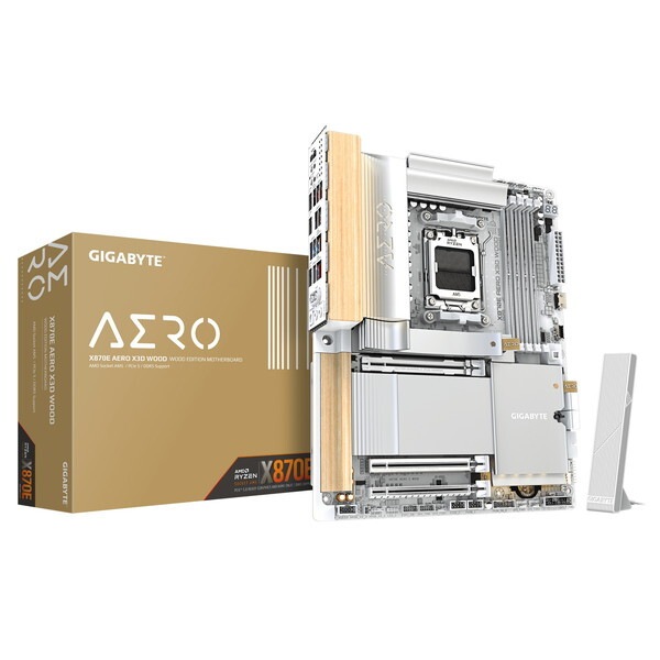 X870E AERO X WOOD ホワイト マザーボード メーカー直送