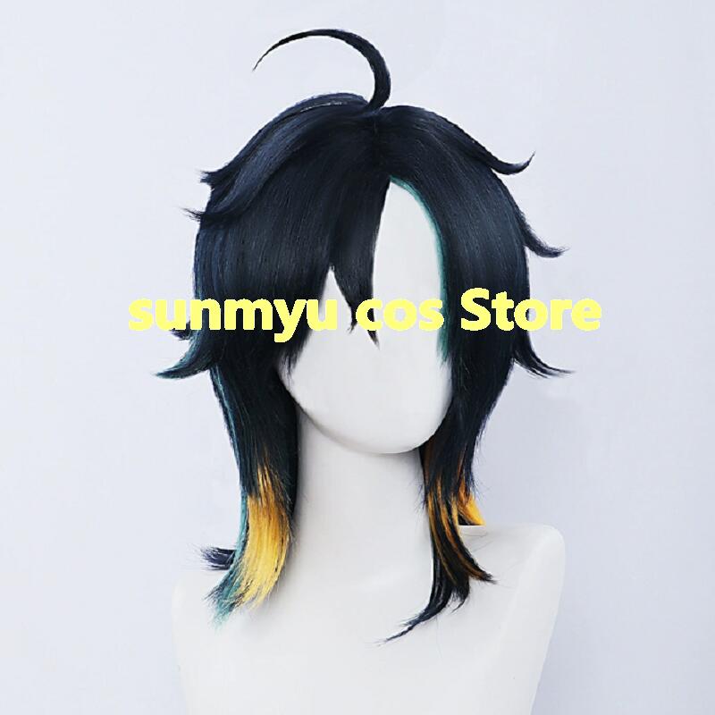 原神 Genshin Kinich　キィニチ コスプレ道具 ウィッグ　かつら