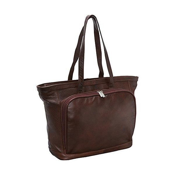 Cosmopolitan Leather Tote (#1825-0245) (Dark Brown) 並行輸入品