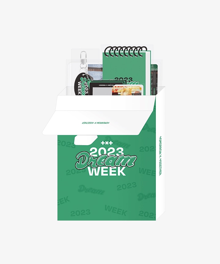 (未開封新品) （グッズKIT）TXT（トゥモローバイトゥゲザー）2023 DREAM WEEK KIT（ウィーク ）