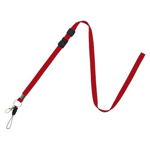 （まとめ買い）オープン工業 ロングストラップ 1本 赤 NB-208-RD 00014907 [x10]