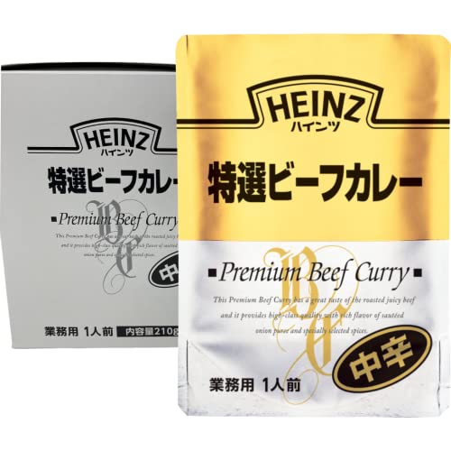 ハインツ (HEINZ) 特選ビーフカレー中辛 1セット （210g*10袋） 5,470円