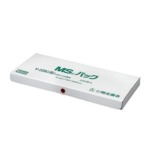 明光商会 MSパックV226C用 [200枚入] MSﾊﾟｯｸV226Cﾖｳ 00003412