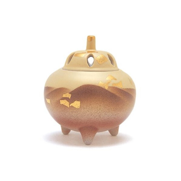 香炉 2.5号 金彩連山 九谷焼 79317
