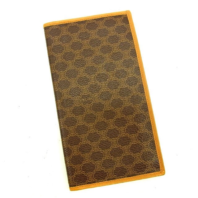 長札入れ マカダム ブラウン ライトブラウン 中古