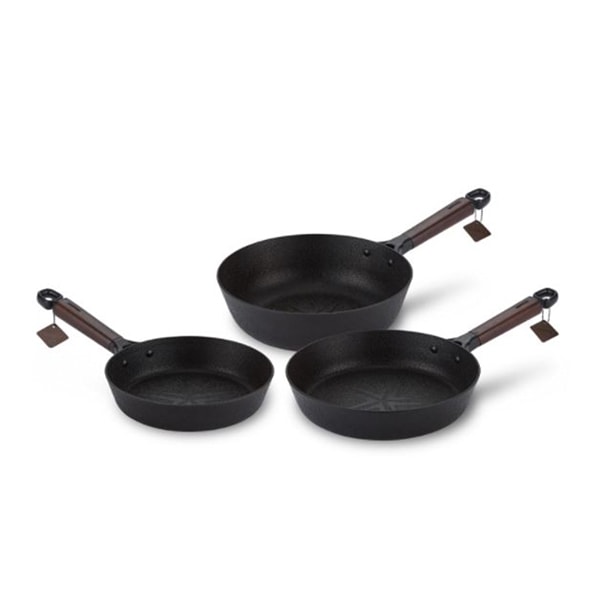 ノワールフライパンIH3個セット