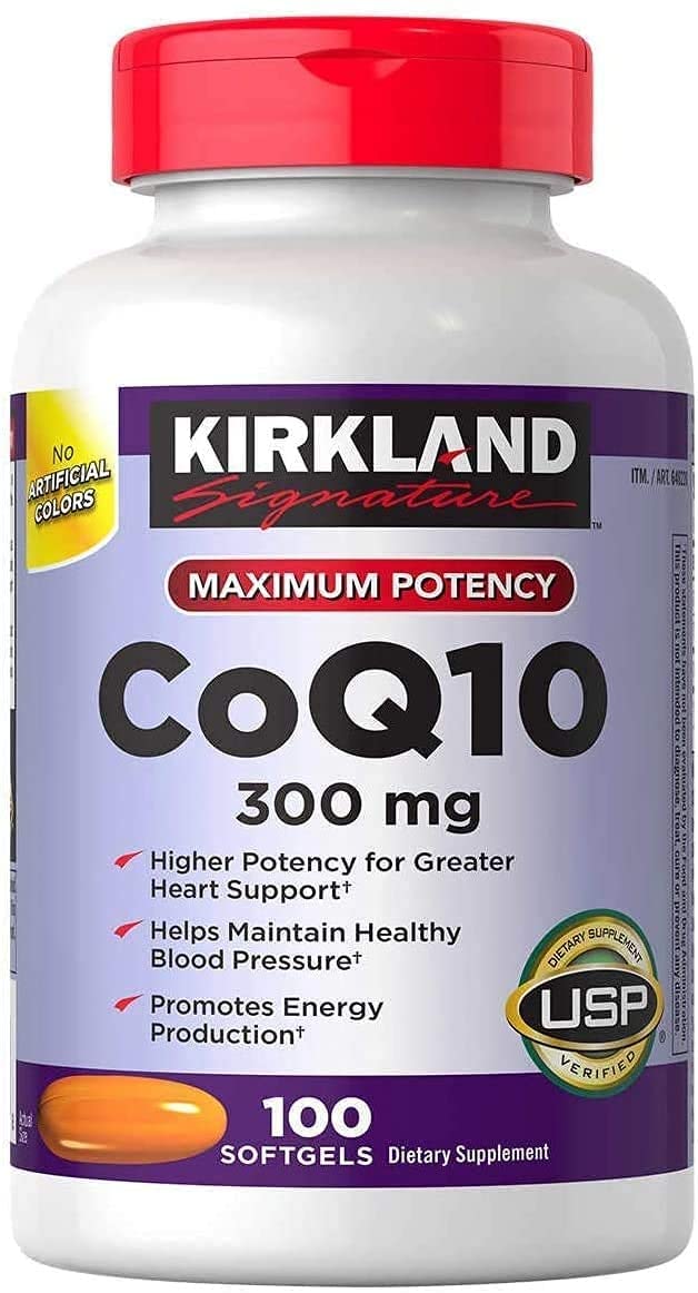 Kirklad Signature Maximum Potency CoQ10 300 mg 10