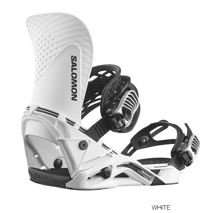 新品未使用 24-25 SALOMON BINDING HOLOGRAM WHITE M安心保証 即日発送 土日祝発送OK 52