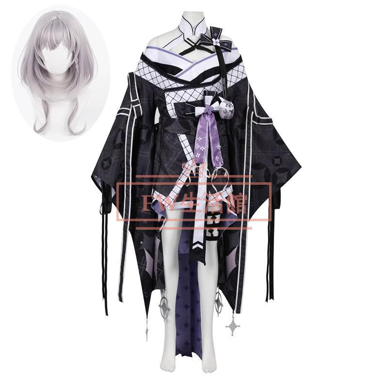 1262バーチャルYouTuber　VTuber　Zeta kimono　ベスティア・ゼータ　コスプレ衣装 コスチューム 演出服 アニメ ゲーム ハロウィン cosplay 変装