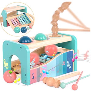 音楽もちゃ 多機能 木琴 子供 パーカッション セット 赤ちゃん 早期開発 知育玩具 男の子 女の子