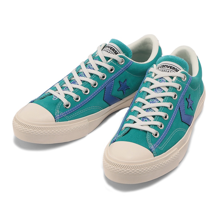 BREAKSTAR SK SAYHELLO OX+ BULEGREEN/PURPLE メンズ スニーカー コラボモデル