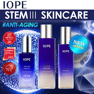 WeCos [IOPE] New itemSTEM LINE / SOFTENER 150ml / AMPOULE 50ml / EMULSION 145ml