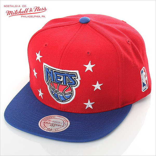 ミッチェル＆ネス キャップ MITCHELL&NESS スナップバック 帽子 メンズ レディース ネッツ NETS NBA スナップバック キャップ  MITCHELL NESS ミッチェル ネス mi