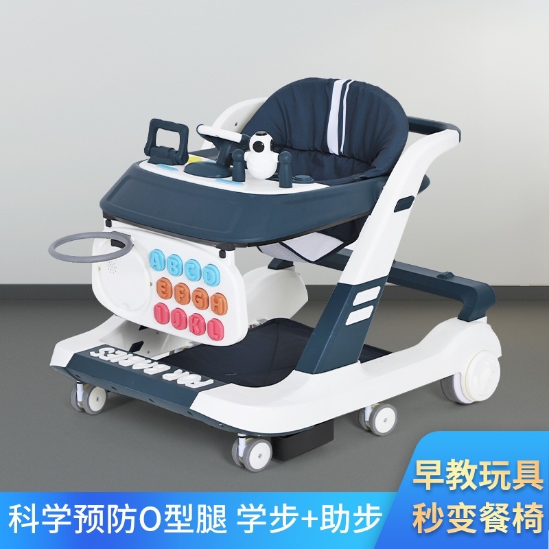 ベビーウォーカーミュージック多機能抗oレグアンチローリング男性と女性の赤ちゃんを押すことができますステッピング