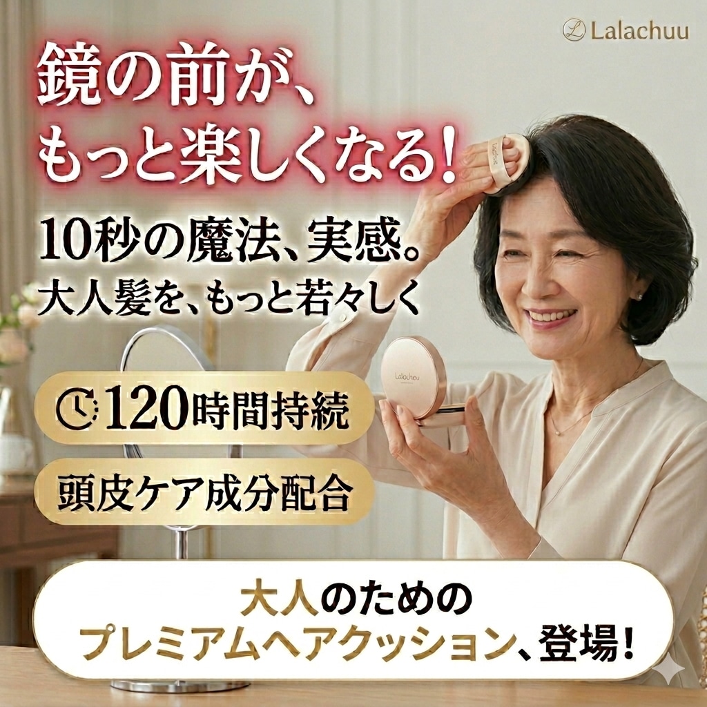 特殊パフでさらに強力なプレミアムヘアカバー ヘアクッション パーフェクト 9g