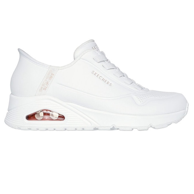 スケッチャーズ スリップインズ スニーカー レディース 手を使わずに履ける エアソール 軽量 防滑 ウノ-イージー エア 177112