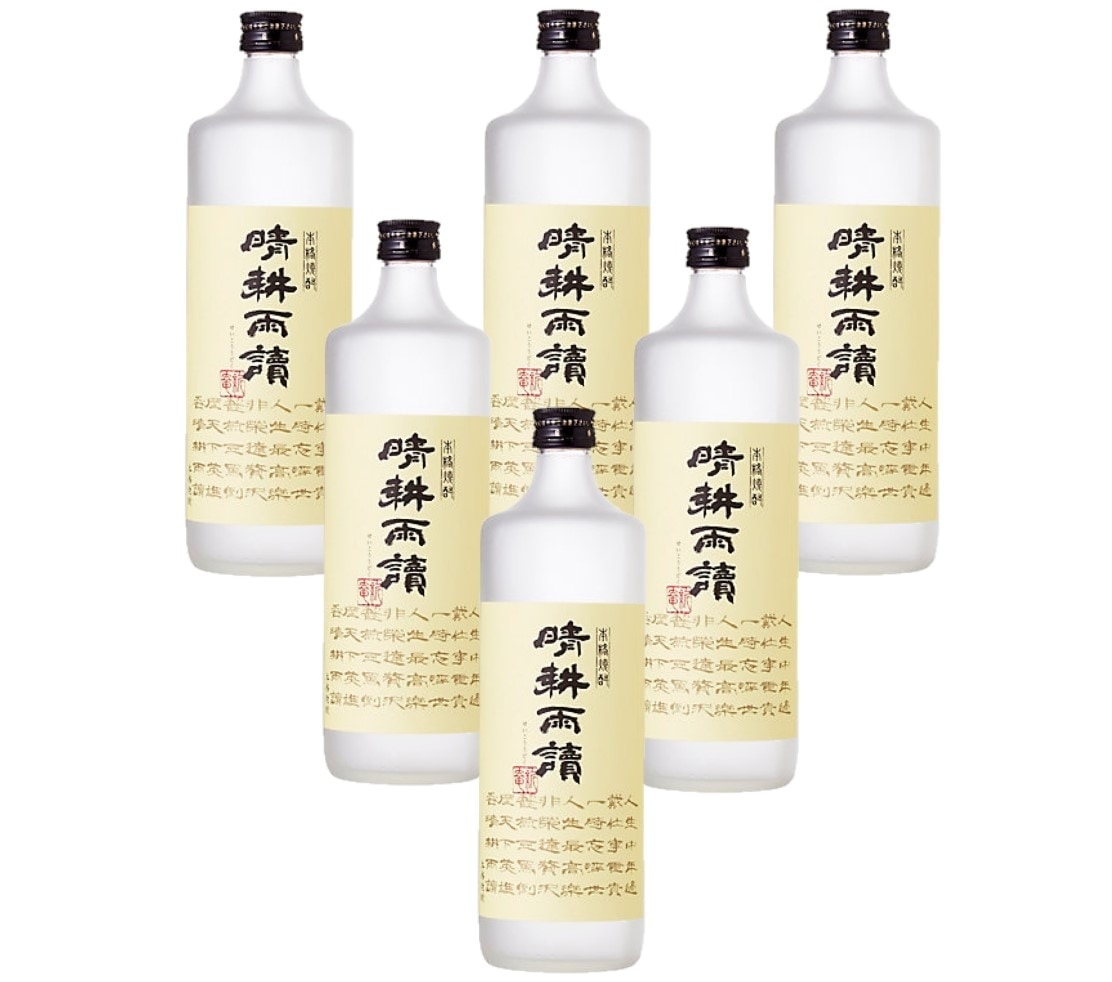 【送料無料】焼酎 佐多宗二商店 芋焼酎 晴耕雨読 せいこううどく 25度 720ml　6本