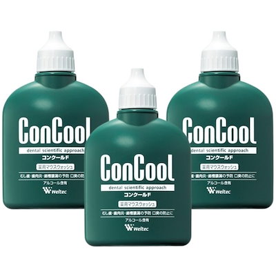 他サイト： コンクール コンクールF 100ml ２個セット マウスウォッシュ 洗口液 口臭 口臭予防 虫歯ケアの商品画像