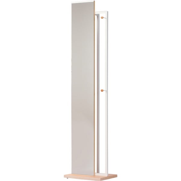 HM-400(NA) ハンガー付ミラー ナチュラル メーカー直送