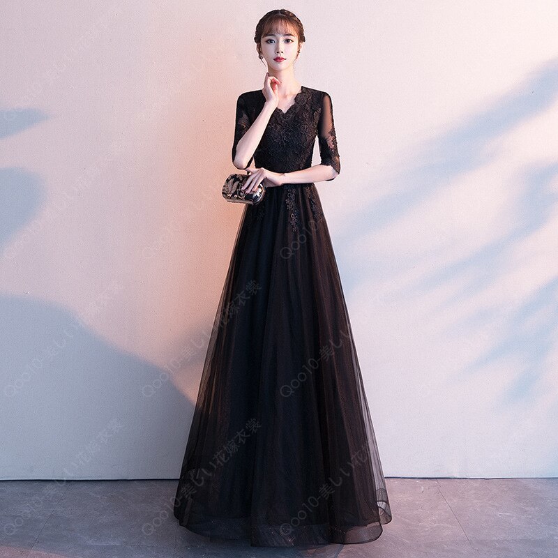 【九月上新】【急速出荷】ニュースタイル パーティードレス 短トレーン 可愛い 結婚式 /挙式/二次会/演奏会 /発表会 /卒業式 /成人式/同窓会 ドレスワンピース-44