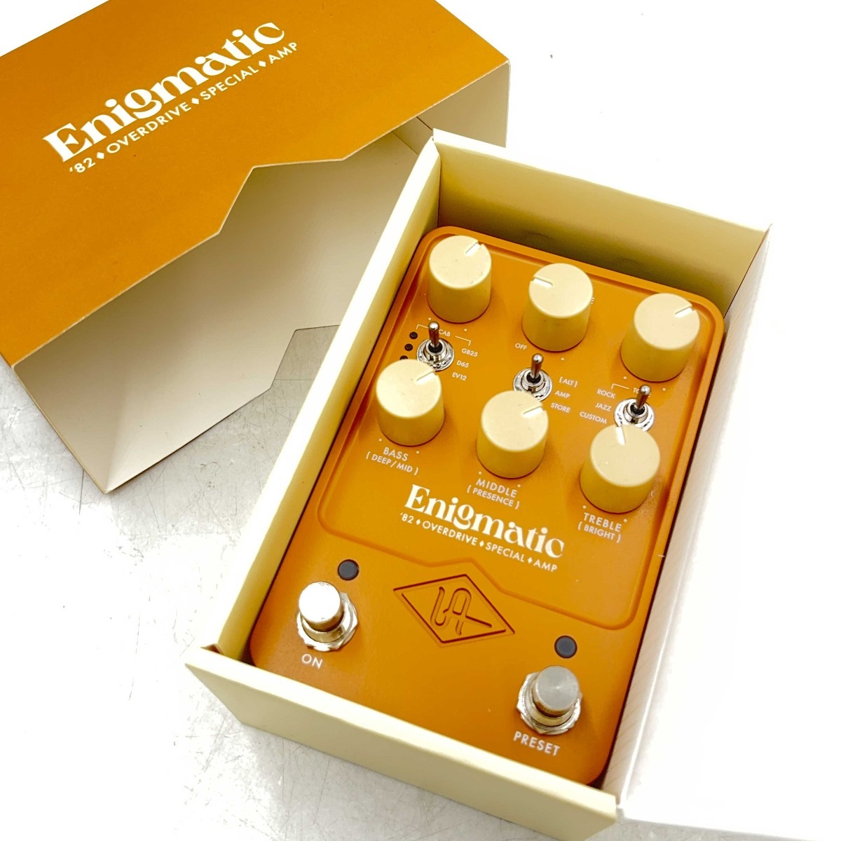 【中古】UNIVERSAL AUDIO UAFX Enigmatic 82 Overdrive Special Amp ユニバーサルオーディオ