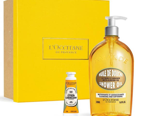 [ギフト] アーモンド シャワー オイル 500ml セット (ホリデー ハンド デラックス 贈呈)