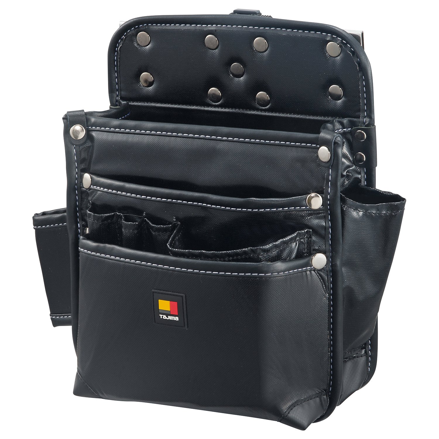 タジマ セフシステム 着脱式腰袋 釘袋3段大 水気に強い高密度ナイロン SFKBN-KG3L 着脱楽々 ベルトに後から装着可能 腰道具の組み換えが簡単 使う道具だけを選んで装着 腰の負担軽減 工具の落 4,730円