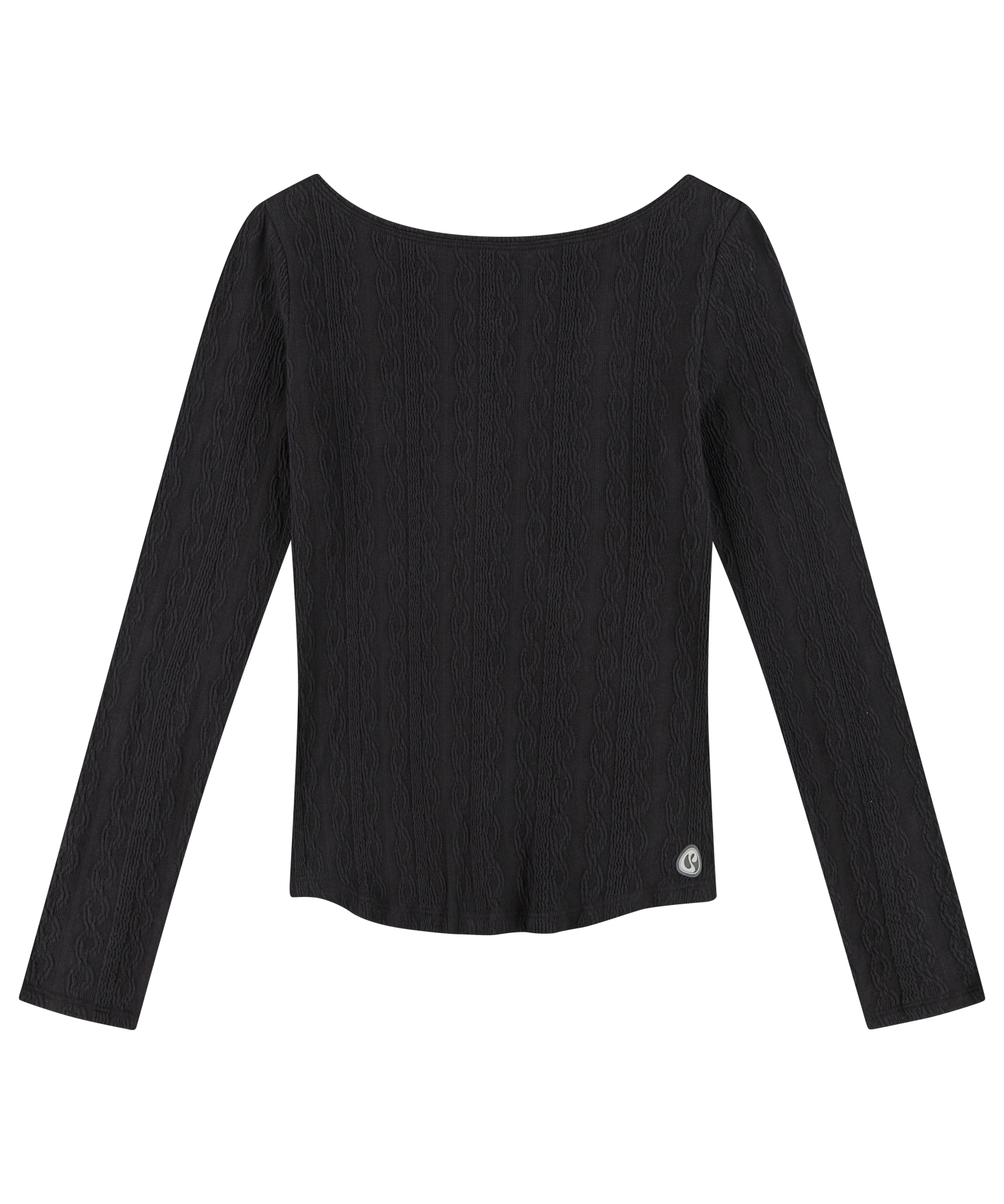 【COYSEIO】 2WAY LONGSLEEVES : CHARCOAL