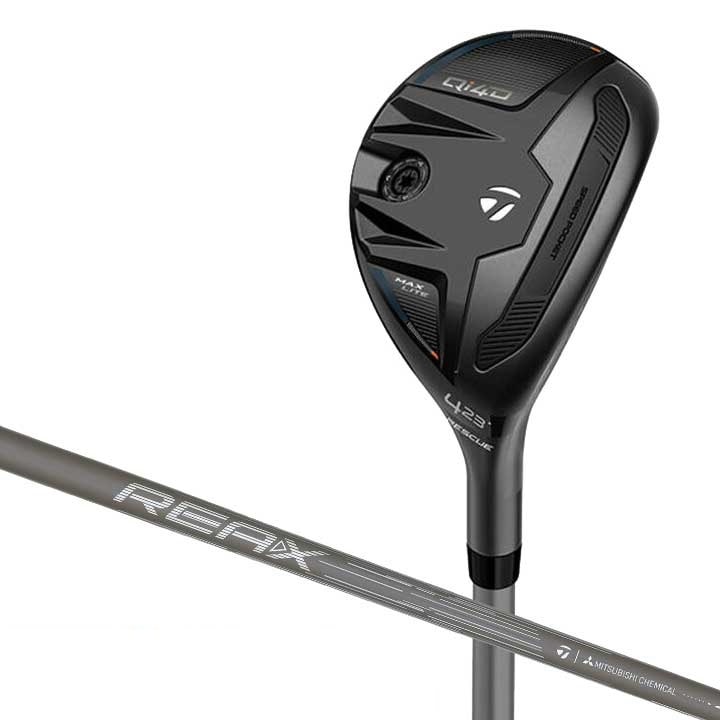Qi4D MAX LITE レスキュー　番手：U5　ロフト：26度　フレックス：R　シャフト：REAX 45 カーボン　日本仕様 正規品 キューアイ フォーディー マックス ライト #5