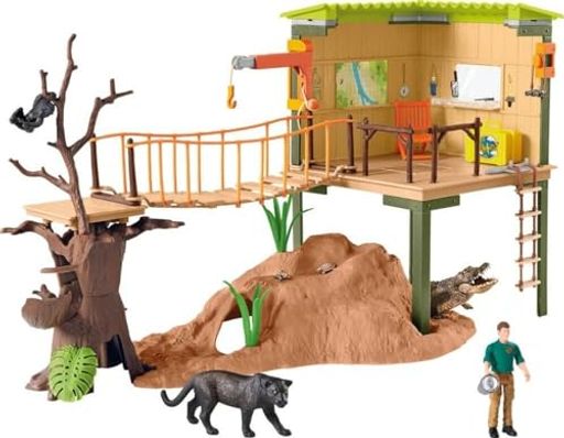 シュライヒ(SCHLEICH) ワイルドライフ ジャングルベースキャンプ 42507