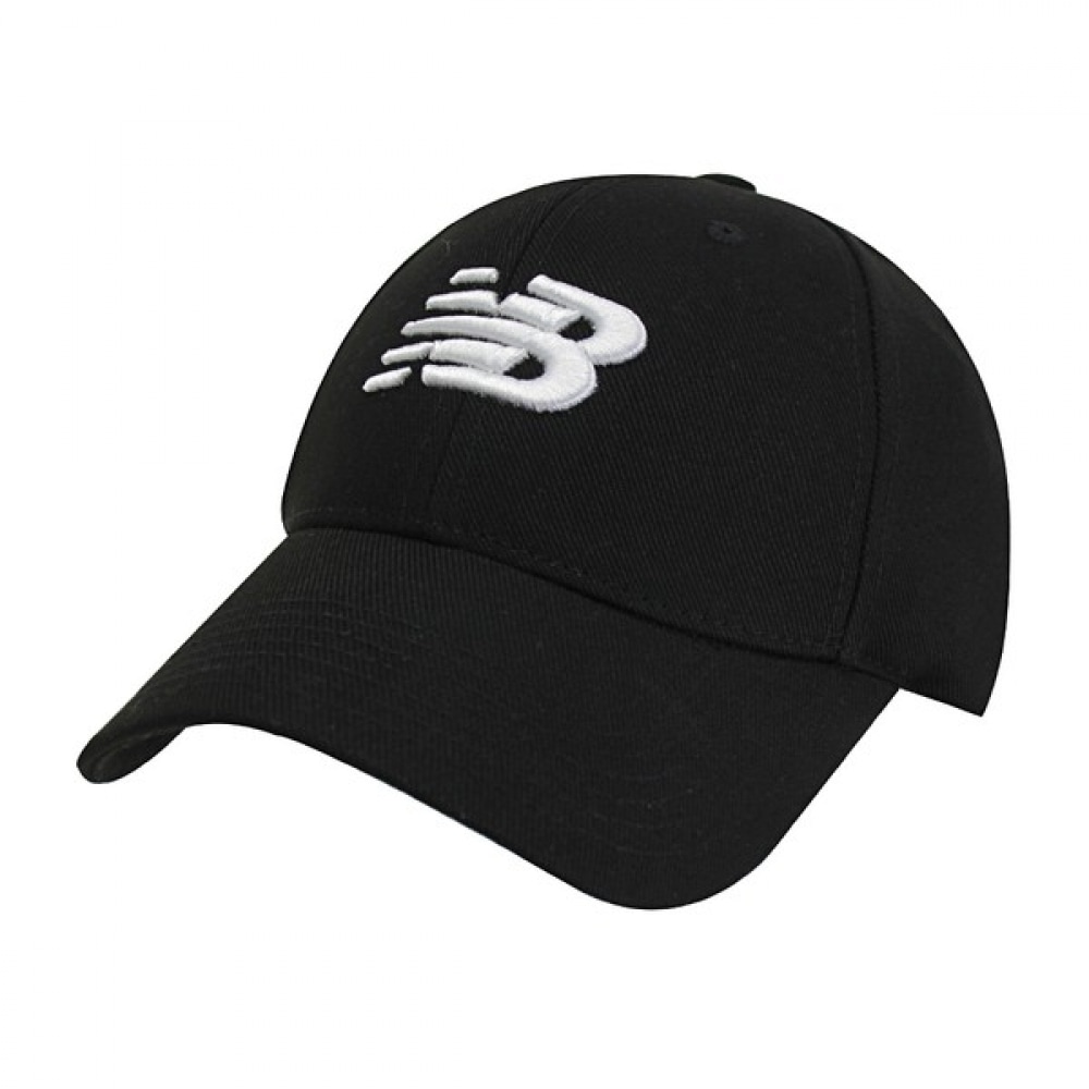 ニューバランス エッセンシャル フライングロゴ キャップ ブラック NBGDDAE306-19