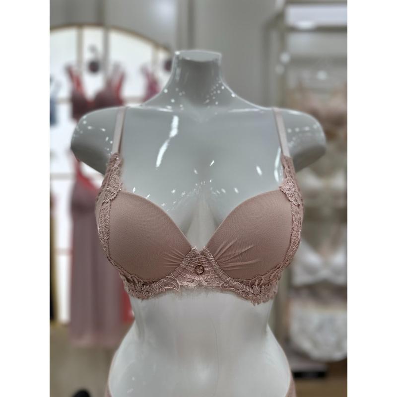 2度CCケミカル刺繍モチーフモールドブラ（SK）BR974A（スターフィールドCOEX）