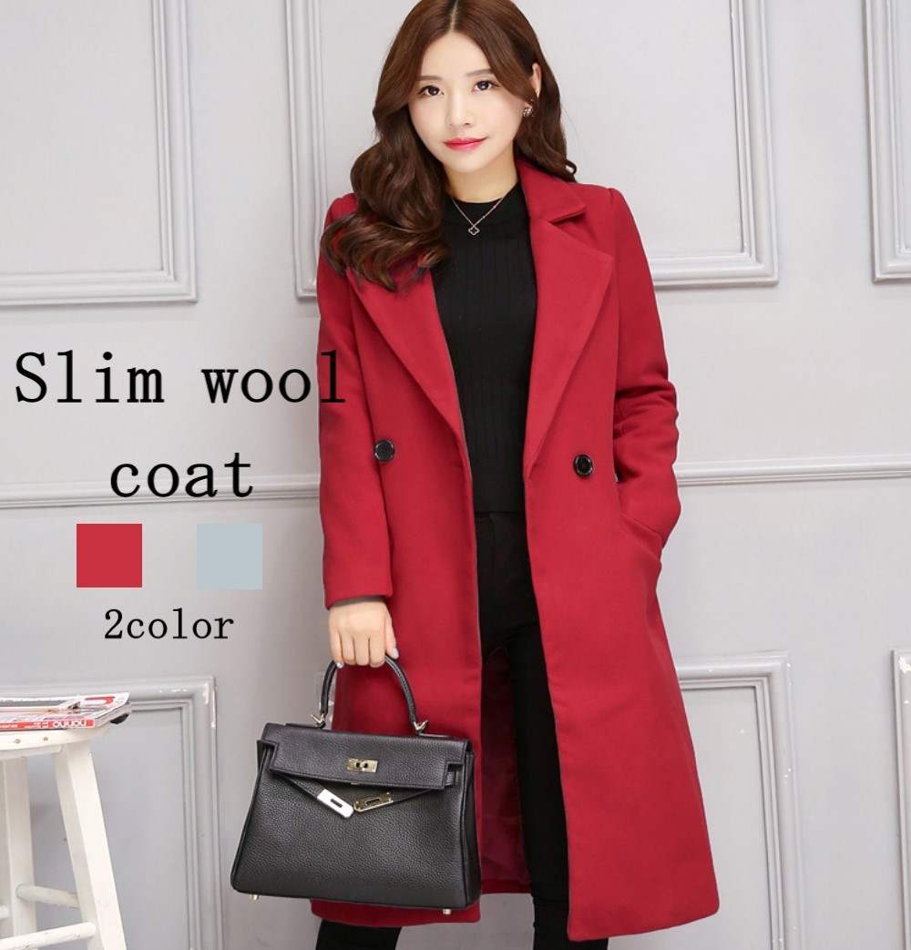 チェスターコート レディース スリムウールコート 英国 服 ブランド 冬 秋 ロングコート コート 軽い アウター 細身 チェック 暖かい ロング 50代 ステンカラーコート 40代 ダブル 着こなし