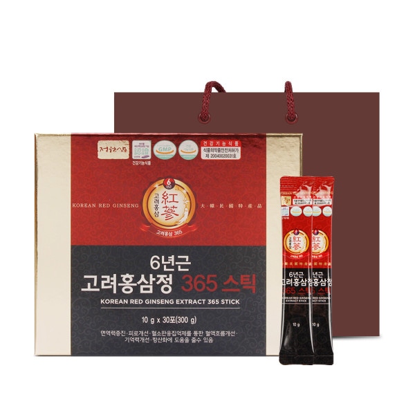 6年生紅参エキス365スティック/紅参スティック/搾汁タイプ