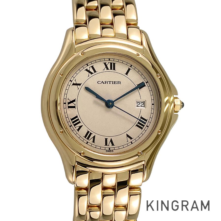 パンテール クーガー フィガロ LM W25013B9 ユニセックス 腕時計 sss【中古】