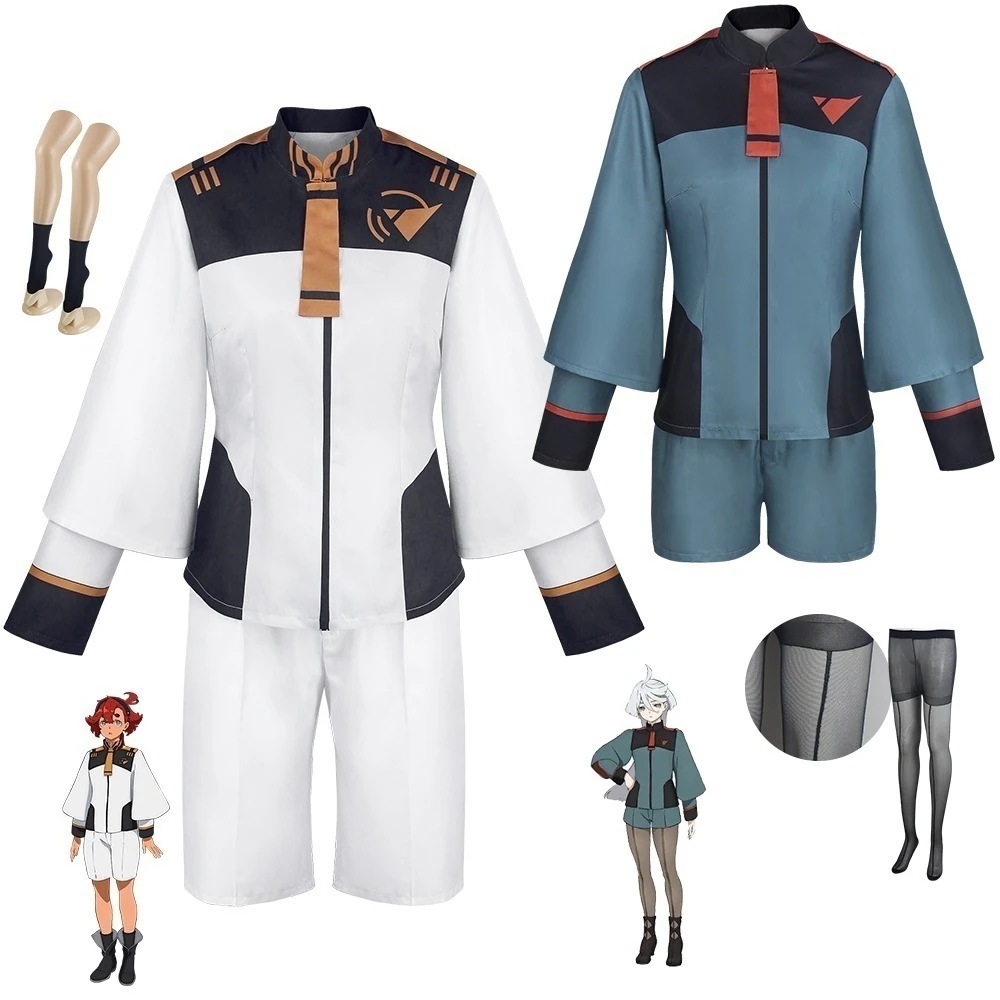 【SNS話題沸騰】机动戦士ガンダム水星魔女スレタコス服ミオりなコスプレ服