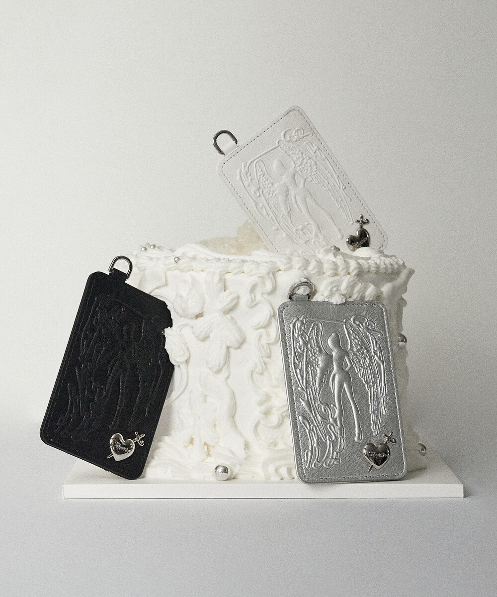 【KASHIKO】26SS ANGEL HEART CARD HOLDER : 3COLORS
