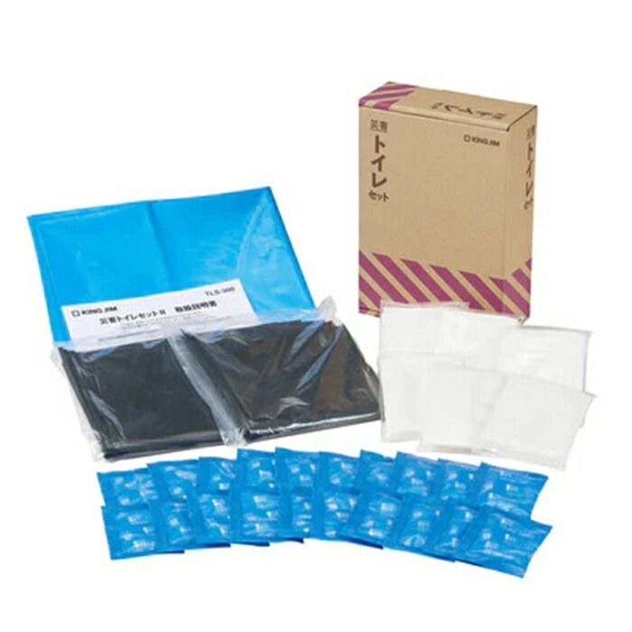 （まとめ買い）災害トイレセットII A5サイズ TLS-300 [x3] 7,739円
