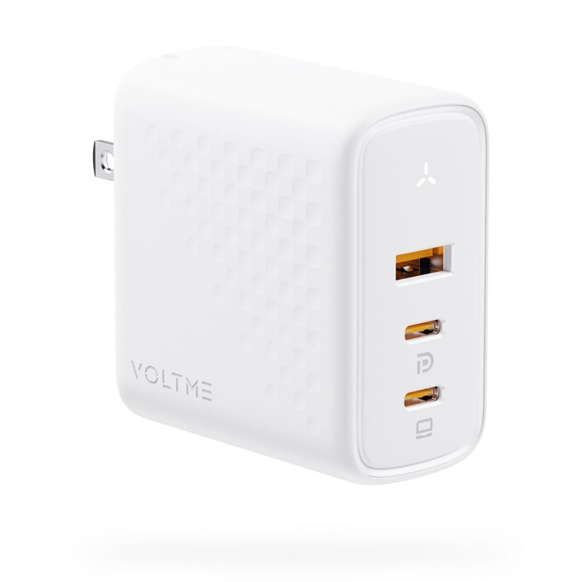 ボルトミー VOLTME 充電器 PD対応 100W Revo 100 Type-C×2ポート ＋ Type-A×1ポート ホワイト 白 V2104V1 急速充電器 急速充電 3台同時