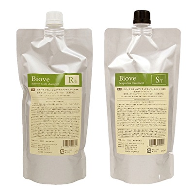 【2点セット】デミ　ビオーブ リフレッシュスキャルプシャンプー450ml＋スキャルプリラックストリートメント450g （詰替え） BC-T Z-1