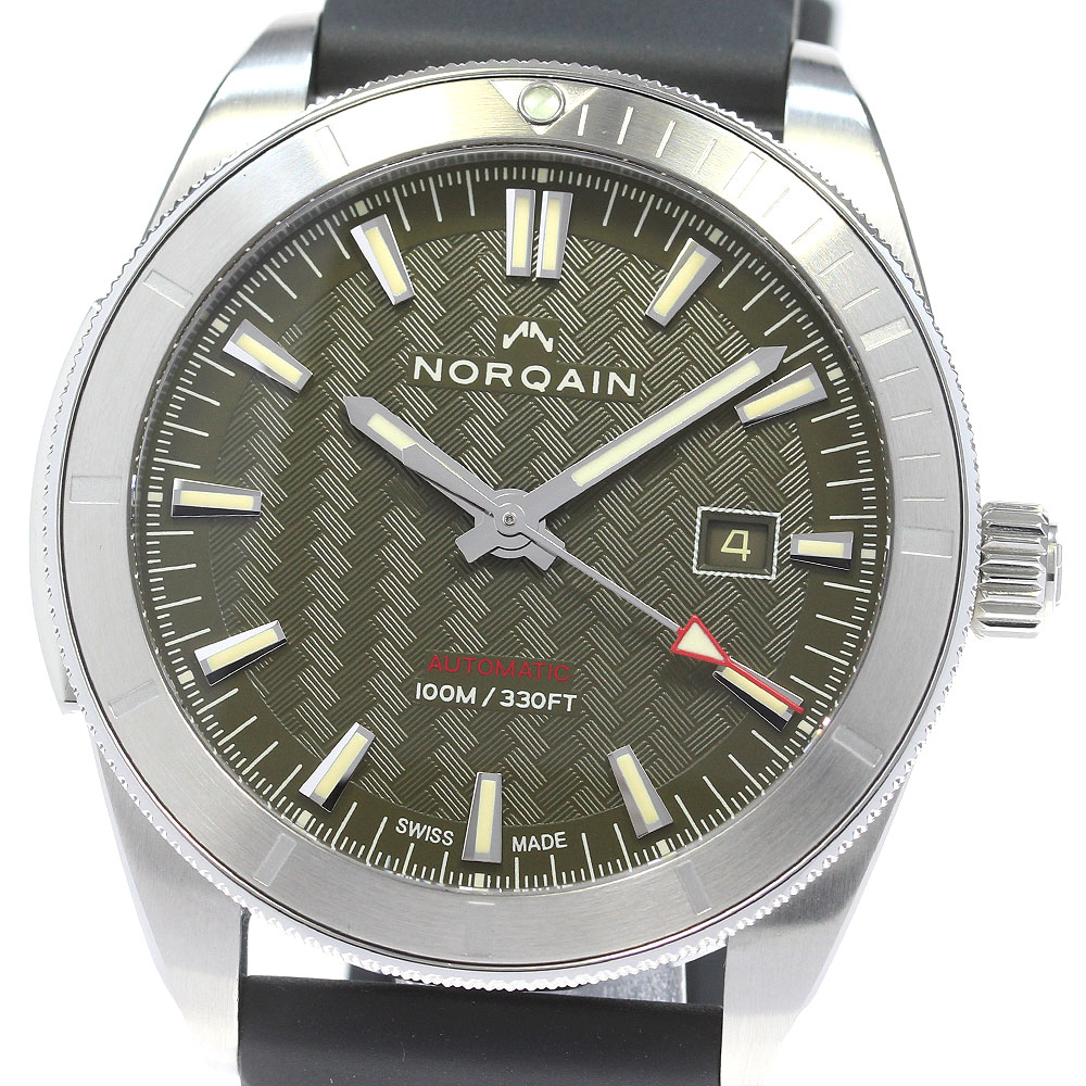 ノルケイン NORQAIN N1000S01A/K101/10KC.20S アドベンチャー スポーツ デイト 自動巻き メンズ 美品 箱・保証書付き_836858【中古】その他 ブランド腕時計