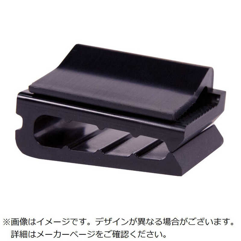 ABB TY-Rap 高性能ケーブルクリップ 90ケーブルエッジクリップ(黒色)(小袋)許容ケーブル最大4本100個入り GD001TB