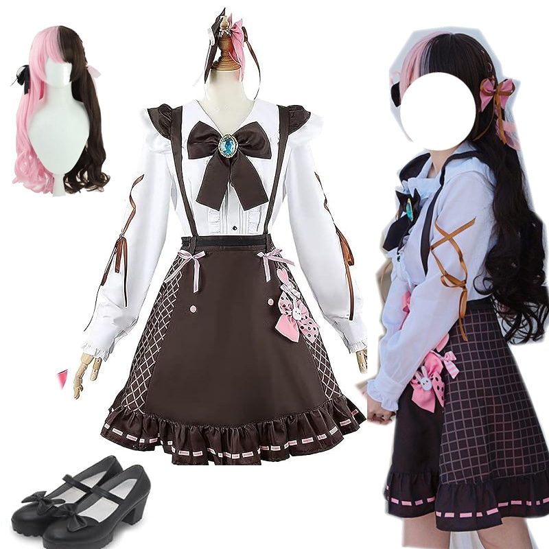 橘ひなの コスプレ衣装 たちばなひなの コスプレ ウィッグ追加可 バーチャル コスプレ 衣装 可愛い ハロウィン コスチューム イベント パーティー 変装 仮装