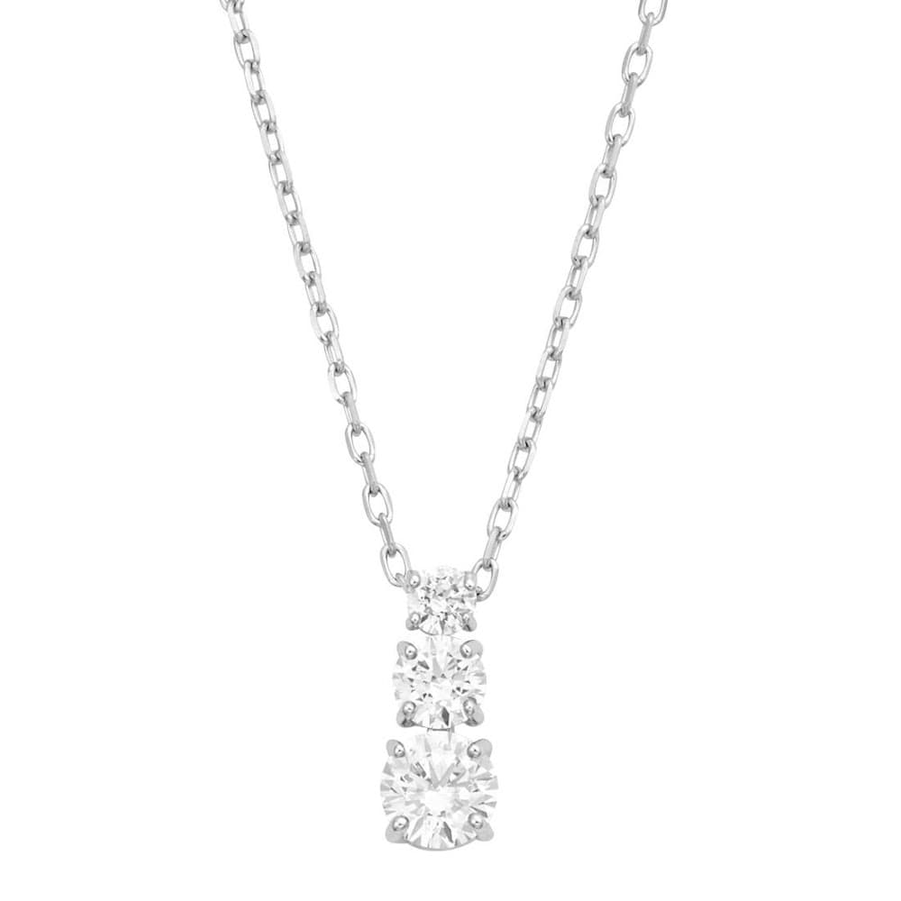 スワロフスキー ネックレス ペンダント SWAROVSKI アトラクト トリロジー ラウンド クリスタル 5414970