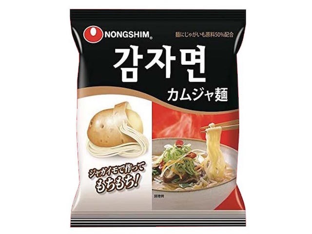 農心 カムジャ麺 100g × 48袋／韓国 ラーメン じゃがいもラーメン じゃがいも麺 袋麺