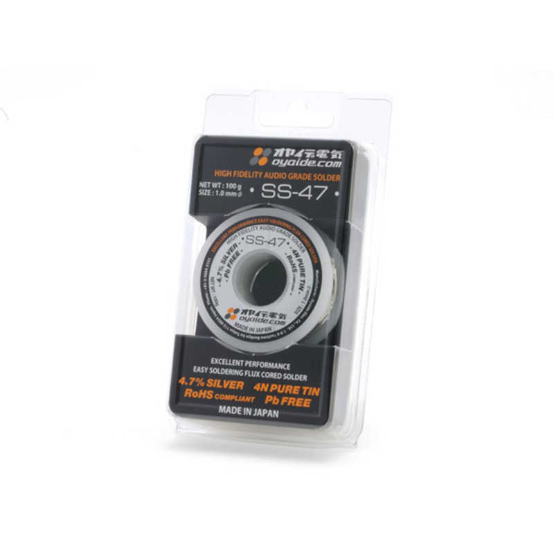 オヤイデ電気　音響専用ハンダ 100g巻　SS47